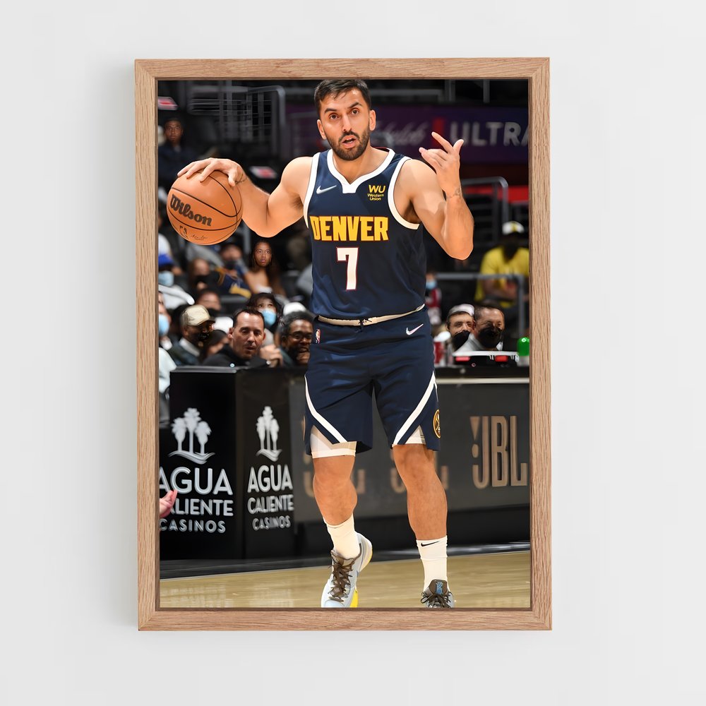 Poster Dunk de Facundo – affiche Basketball (vue 4)